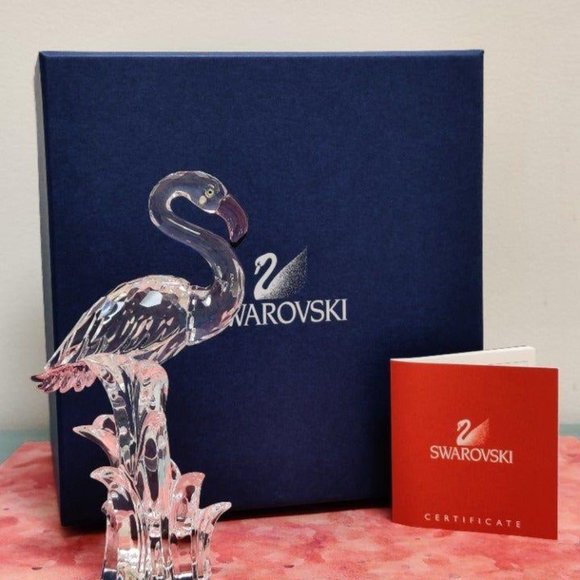 Swarovski Crystal Flamingo Figurine - Picture 2 of 4